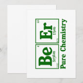 Invitation Chimie pure 2 (Devant / Derrière)