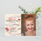 Invitation Chinois Anniversaire Party Restaurant Prendre en p (Debout devant)