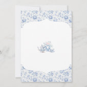 Invitation Chinoiserie Citron Thé avec maman Conseil pour béb (Dos)