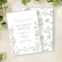 Chinoiserie Green Victorian Post Mariage Brunch
