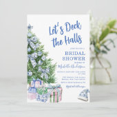 Invitation Chinoiserie Let’s Deck the Halls Fête des mariées (Debout devant)