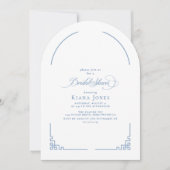 Invitation Chinoiserie Mariage Fête des mariées Arch ID1094 (Devant)