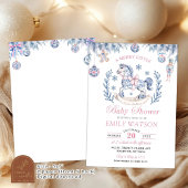 Invitation Chinoiserie Merry Little Baby shower