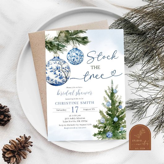 Invitation Chinoiserie Stock de la Fête des mariées de l'arbr