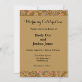 Invitation Chintz Fleur Classique Joli Design Floral Doux (Devant)