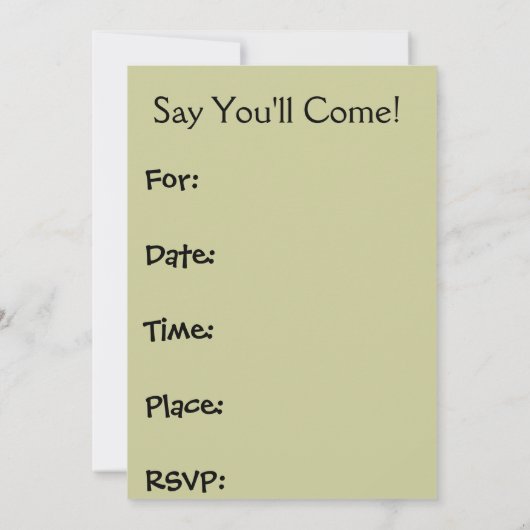 Invitation Chiot anglais de bouledogue d'invitations de (Dos)