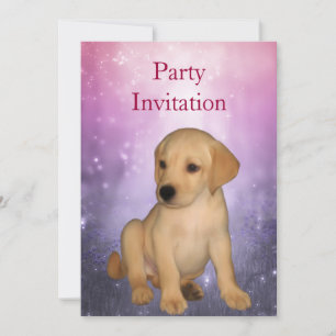 Invitation chiot Labrador au parc