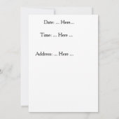 Invitation chiot Labrador noir patriotique | (Dos)