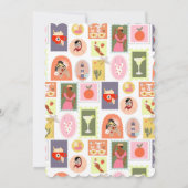 Invitation Chismosa Social Club Gossip & Anniversaire Filles  (Dos)