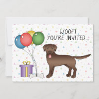 Chocolat Labrador Retriever mignon chien - Anniver
