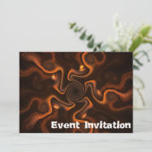 Invitation Chocolat mexicain (Debout devant)