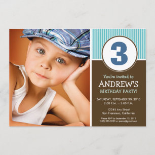 Invitation Chocolat simple et sucré/Invitation d'anniversaire