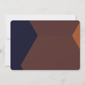 Invitation Chocolat Terracotta Nouvelle mission report (Dos)