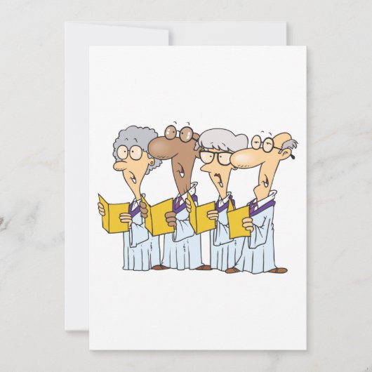 Invitation Chœur d'église (Devant)