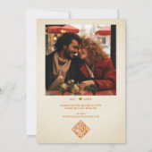 Invitation Choisi le bon - Citrouille d'automne Fête des mari (Dos)