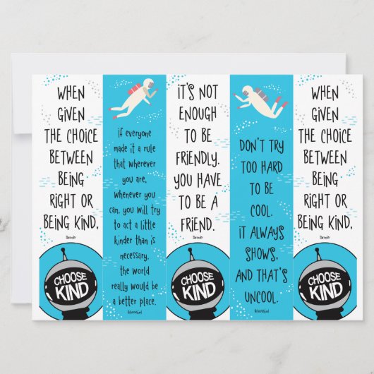 Invitation Choisir do-it-yourself Signets (Devant)