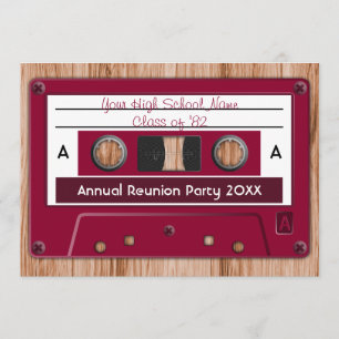 Invitation Choisissez n'importe quelle couleur High School Ré