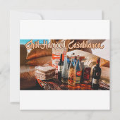 Invitation Chol Hamoed Pesach. Casablanca Maroc (Devant)