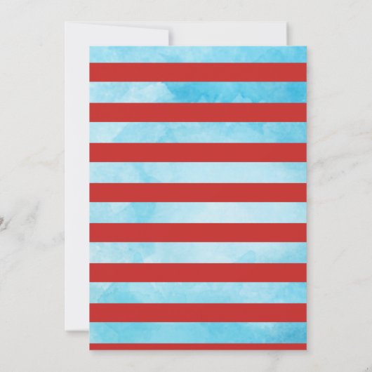 Invitation Chomp Chomp Thème de requin Anniversaire Garçon ra (Dos)