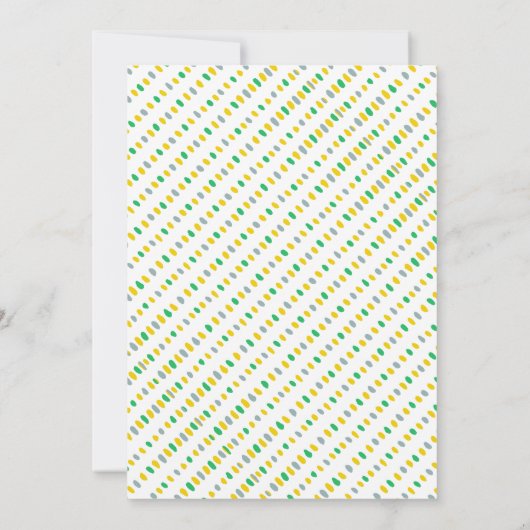 Invitation Chomp & Stomp ! Dinosaur Boys 2e anniversaire (Dos)