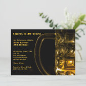 Invitation Chope de Bière (Debout devant)