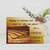 Invitation chorale de concert (Debout devant)
