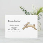 Invitation Choses de ressort · Lapin Brown (Debout devant)
