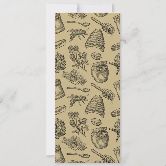 Invitation Chou Bee Beehive Birthday Party Event Ticket (Dos)