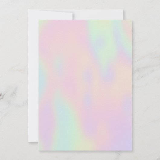 Invitation Chouette à main (Dos)