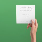 Invitation Chouette d'hiver enchantée, personnalisée