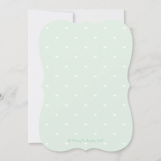 Invitation Choyez la brune de jour de spa d'invitations de (Dos)