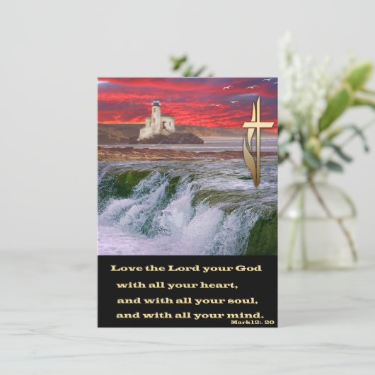 Invitation chrétien (Debout devant)