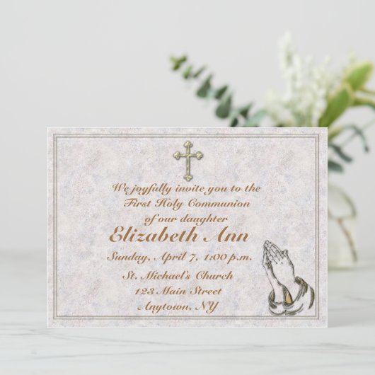 Invitation chrétienne (Debout devant)