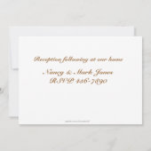 Invitation chrétienne (Dos)