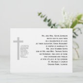 Invitation chrétienne de brins de la corde trois (Debout devant)