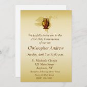 Invitation chrétienne de Chalice, d'Eucharistie et (Devant / Derrière)