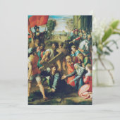 Invitation Christ tombant sur le chemin du Calvaire (Debout devant)