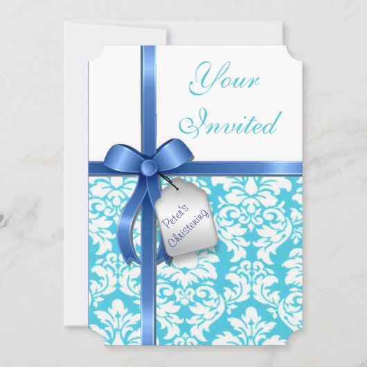 Invitation Christening (Devant)