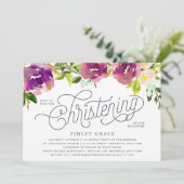 Invitation Christening Bloom (Debout devant)