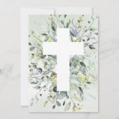 Invitation Christening Green (Dos)