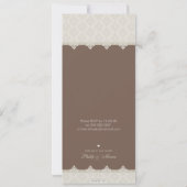 Invitation CHRISTENING INVITES : oh si beautiful 1P (Dos)