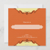 Invitation CHRISTENING INVITES : viva 1SQ (Dos)