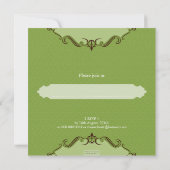 Invitation CHRISTENING INVITES : viva 9SQ (Dos)