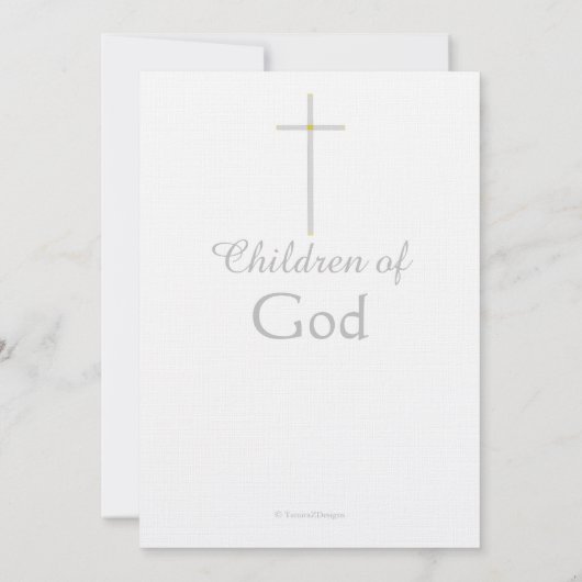 Invitation Christening Pink Triplets (Dos)