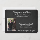 Invitation Christian Graduation Bible Verse Photo Collage (Dos)