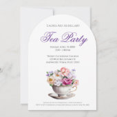 Invitation Christian Women Tea Party (Devant)