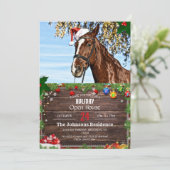 Invitation Christmas (Debout devant)