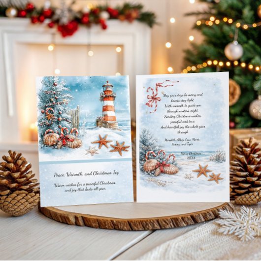 Invitation Christmas at the Beach |
