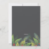 Invitation Christmas Boughs (Dos)