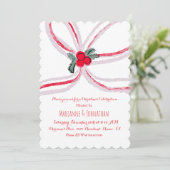 Invitation Christmas Bows Corporate Office Event (Debout devant)